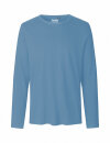 Männer Basic-Longsleeve blaugrau M