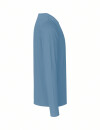 Männer Basic-Longsleeve blaugrau XL