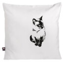 Kissenbezug Katze weiß 40*40