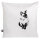 Kissenbezug Katze weiß 40*40
