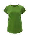 EP Women Rolled Up Sleeve Light green S