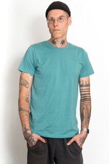 Männer Fit T-Shirt teal L