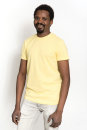 Männer Fit T-Shirt dusty yellow M
