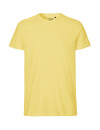 Männer Fit T-Shirt dusty yellow XL