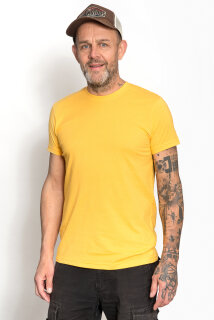 Männer Fit T-Shirt okay orange S