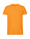 Männer Fit T-Shirt okay orange L