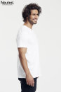 Männer V-Neck T-Shirt white XXL