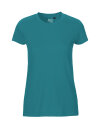 Klassisches Fairtrade-Bio-Frauenshirt Teal