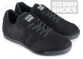 Veganer Sneaker Panther 2 Hemp schwarz