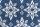 Socke Eisstern denim-nebel-tomate