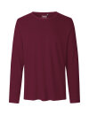 Männer Longsleeve bordeaux XL
