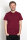 Männer Fit T-Shirt bordeaux