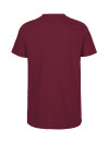 Männer Fit T-Shirt bordeaux M