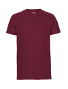 Männer Fit T-Shirt bordeaux L