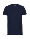 Männer Fit T-Shirt navy M