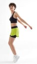 Sport-BH recyceltes Polyester schwarz