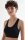 Sport-BH recyceltes Polyester schwarz