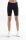Radlerinnenhose recyceltes Polyester schwarz