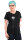 Frauenshirt Kenia Fair Trade Pusteblume schwarz L