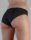 Bio-Damenslip mit Spitze schwarz S