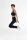 Elastische Sport-Leggins schwarz