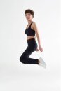 Elastische Sport-Leggins schwarz S