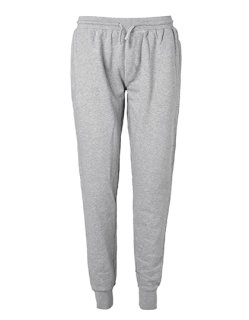 Sweatpants Unisex with Cuff and Zip Pocket sports grey