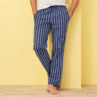 Herren-Schlafhose Klemens navy/azur 48