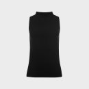 Frauen-Top mit Kragen schwarz