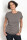 EP Women Rolled Up Sleeve stone wash grey M