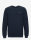 FIELD pique badge knit o-neck total eclipse