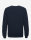 FIELD pique badge knit o-neck total eclipse