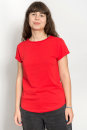 EP Women Rolled Up Sleeve red L
