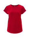 EP Women Rolled Up Sleeve red L