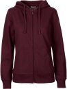 Zip-Hoodie bordeaux M