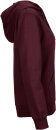 Zip-Hoodie bordeaux M
