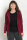 Zip-Hoodie bordeaux M