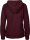 Zip-Hoodie bordeaux M