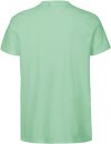 Männer Fit T-Shirt dusty mint M