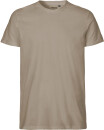 Männer Fit T-Shirt sand M