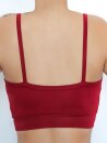 Damen Bustier rot