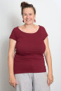 Frauenshirt Raglan Cap Sleeve ruby M