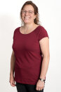 Frauenshirt Raglan Cap Sleeve ruby M