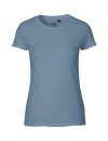 Frauen Fit T-Shirt dusty indigo M