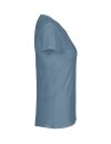 Frauen Fit T-Shirt dusty indigo M