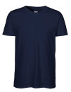 Männer V-Neck T-Shirt navy S
