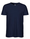 Männer V-Neck T-Shirt navy M
