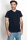 Männer V-Neck T-Shirt navy M