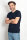 Männer V-Neck T-Shirt navy M