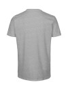 Männer V-Neck T-Shirt sports grey